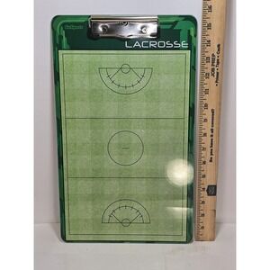GoSports Lacrosse Coaching Clipboard Double-Sided Strategy Board EUC